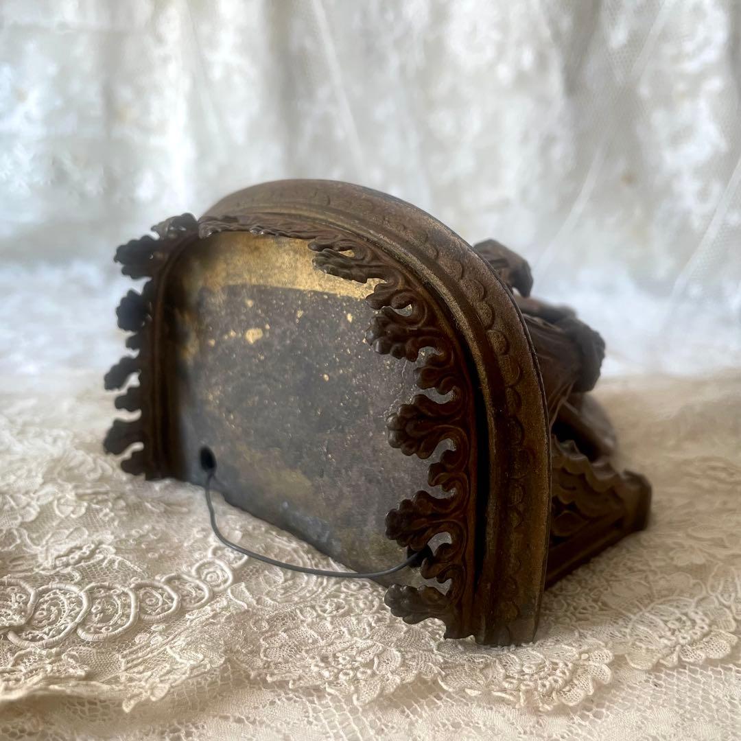 【レア】真鍮製天使のコンソール壁掛けエンジェル　フランスアンティーク