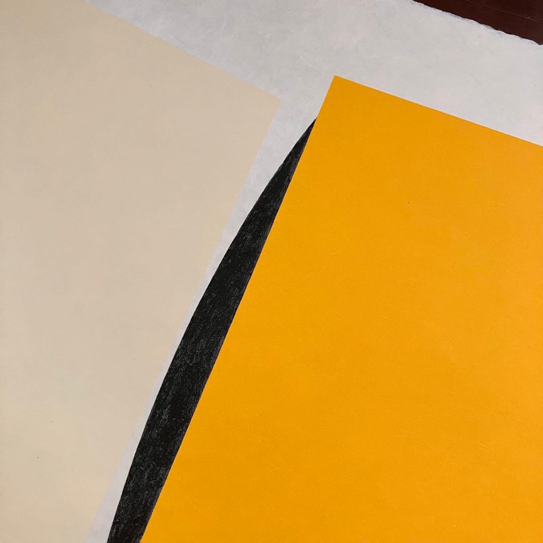 永井一正◆希少1990年 限定大判リトグラフ2枚ミッドセンチュリー モダンアート