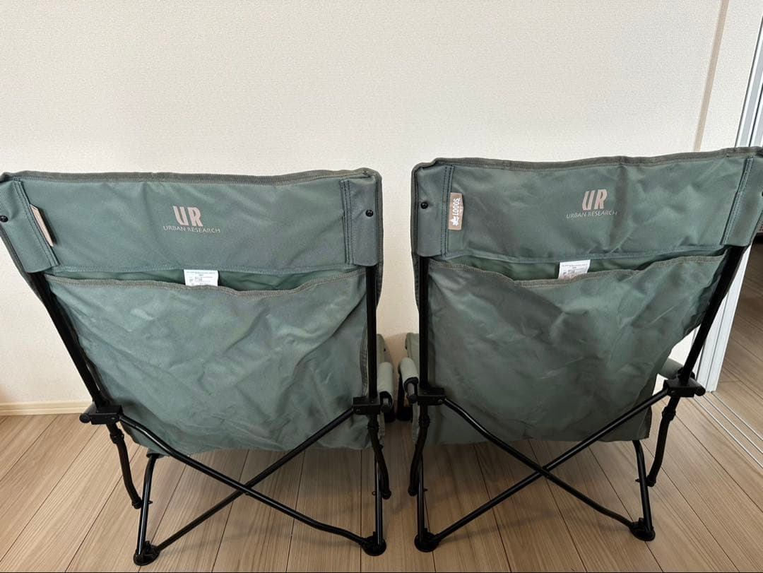 【2脚セット】『別注』 LOGOS×UR　キングアグラチェア