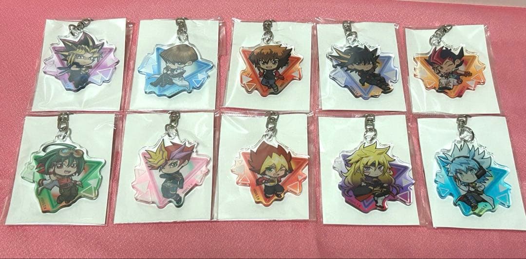 遊戯王　ぷかっしゅ　アクリルキーホルダー