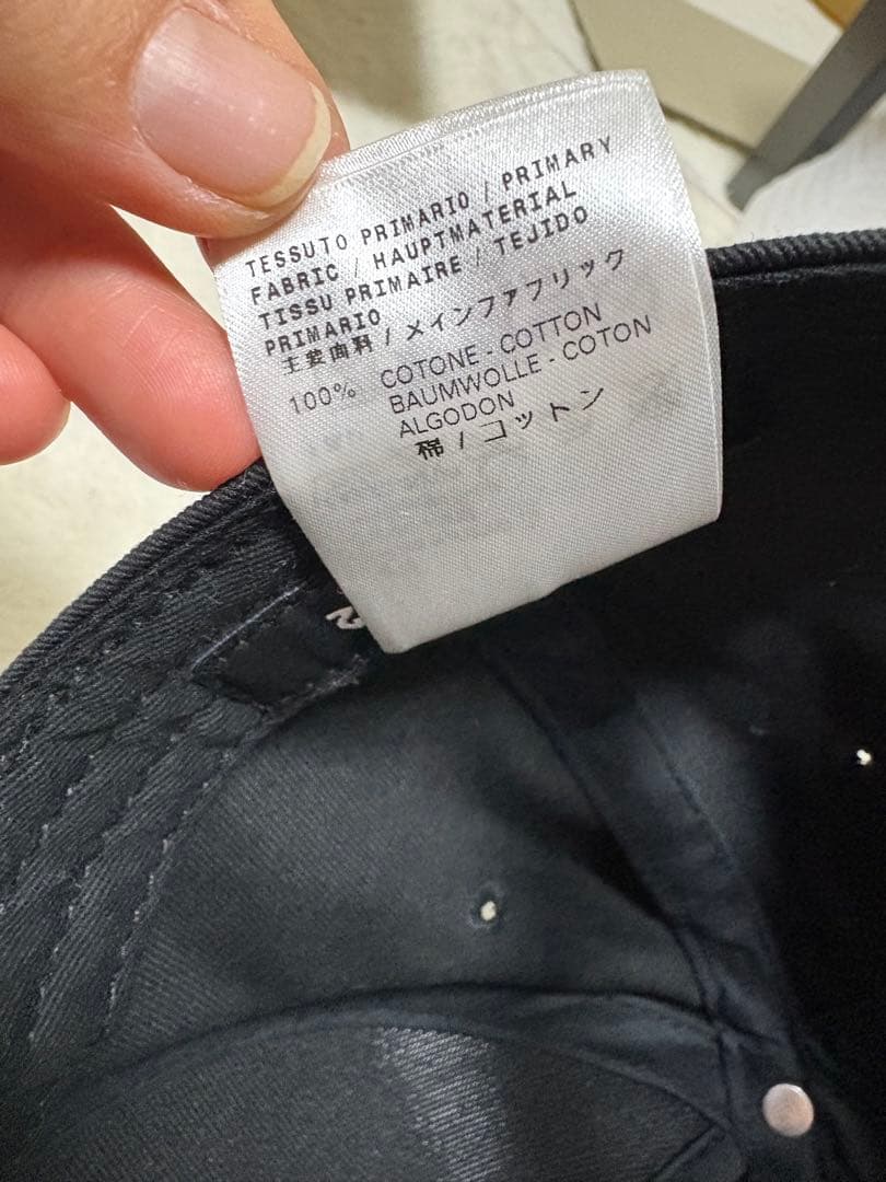 【新品未使用】DSQUARED2ディースクエアード ICON キャップ ブラック