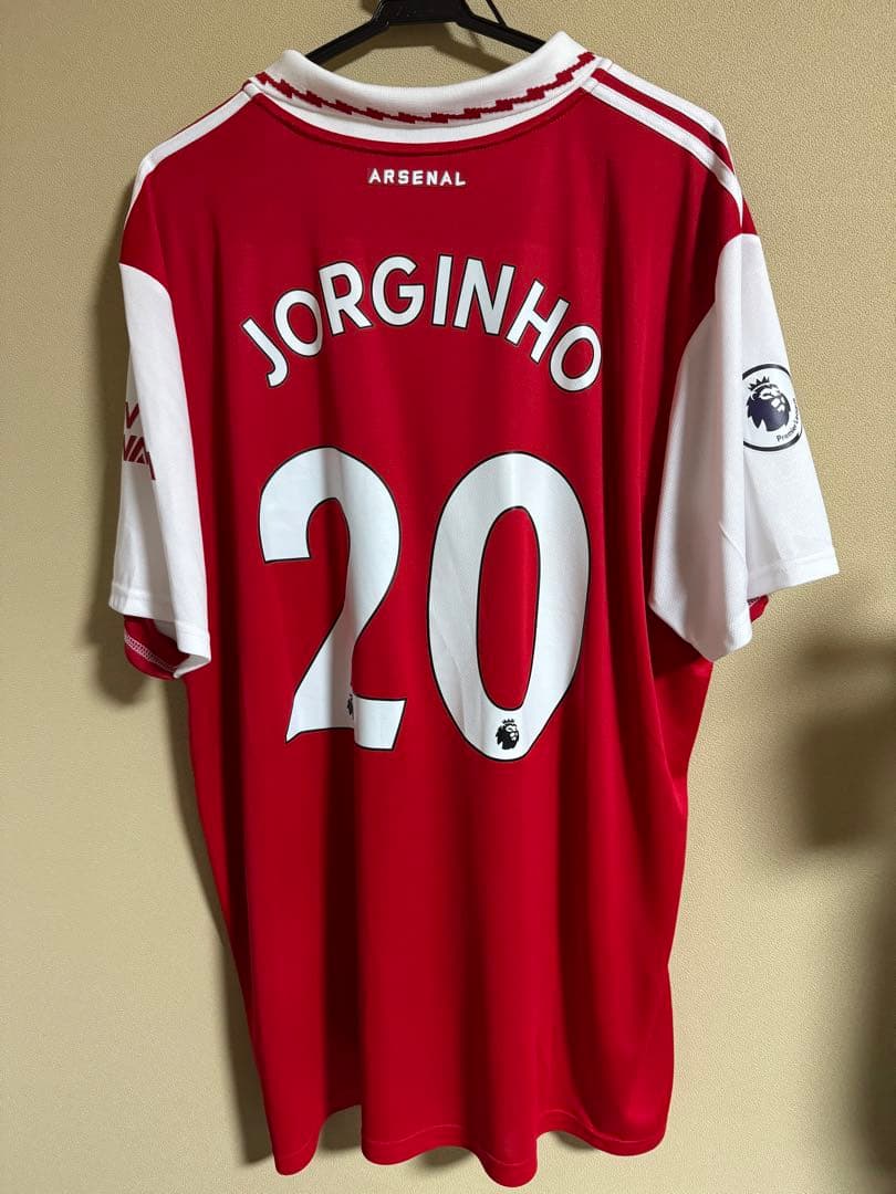 アーセナル22-23 1st ユニフォーム　ジョルジーニョ