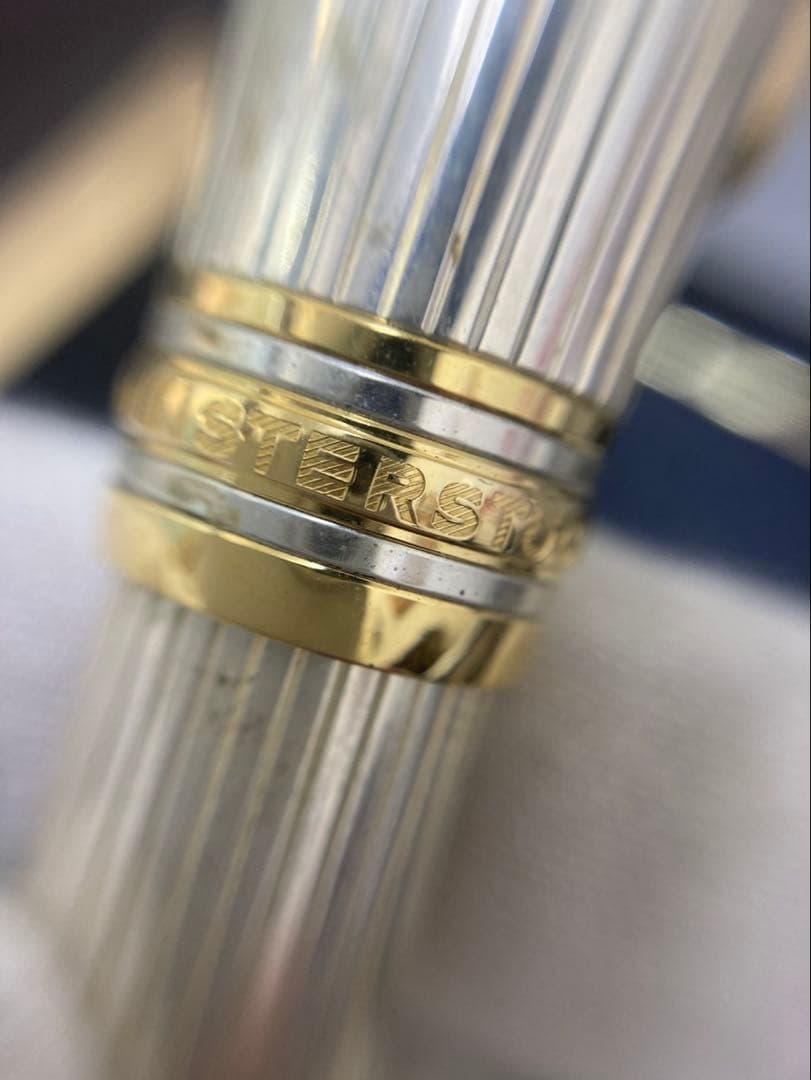 モンブラン マイスターシュテュック ソリテール 万年筆 シルバー 925 18K