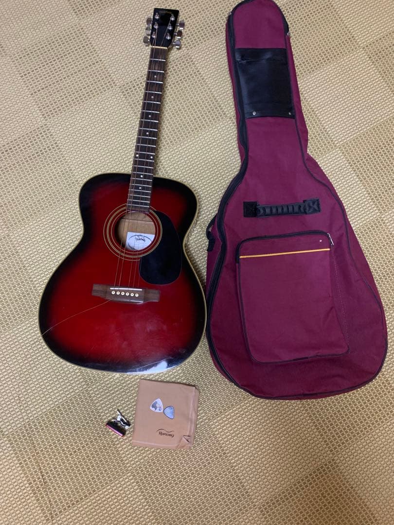ヘッドウェイ　headway アコースティックギター　ケース付き