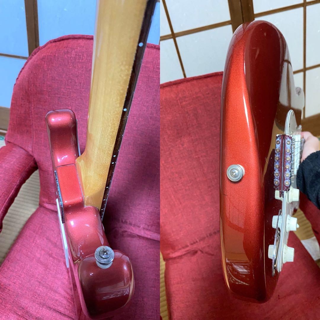 【美品】BUSKER'S バスカーズ ストラトキャスター 赤 エレキギター 入門