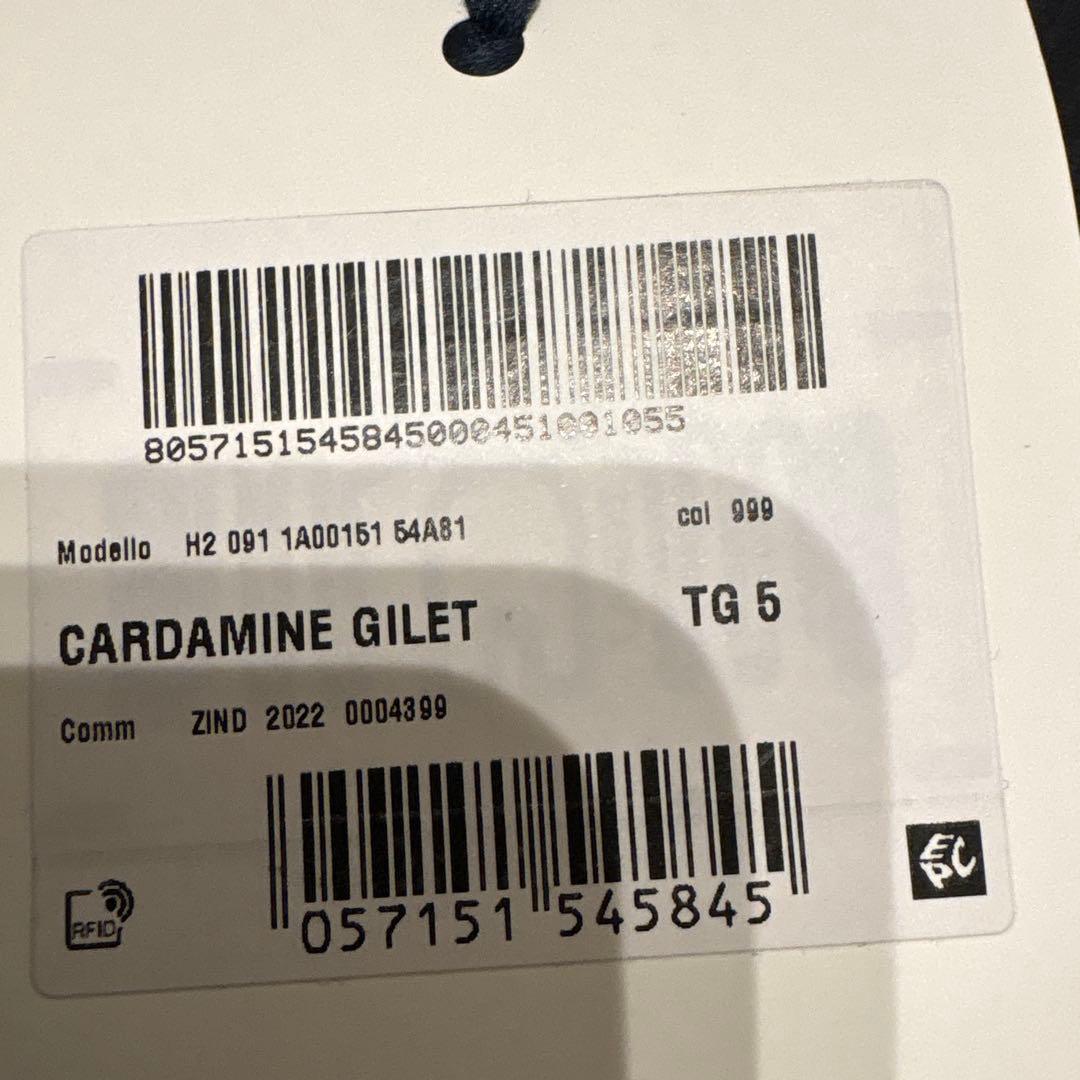 新品2022年〜23製cardamine ダウンベスト