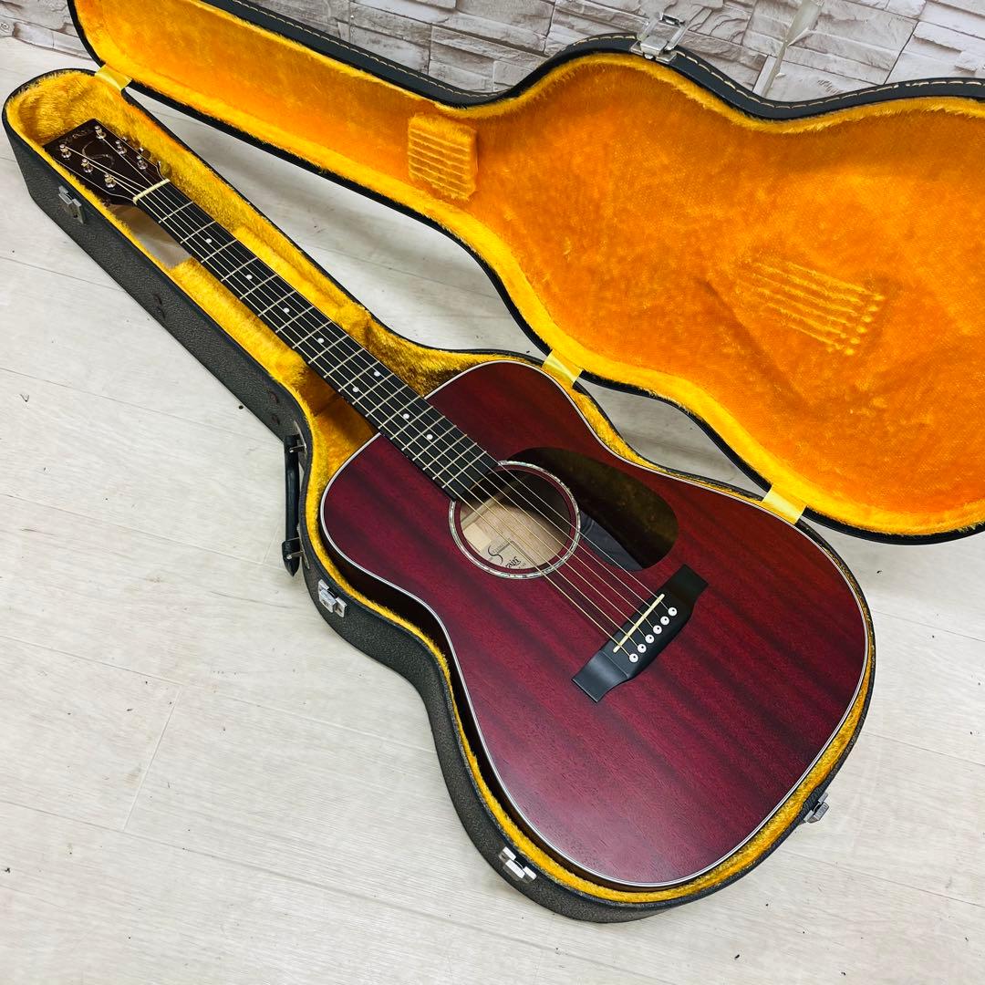 美品 S.yairi アコースティックギター YF-4M/WR ワインレッド