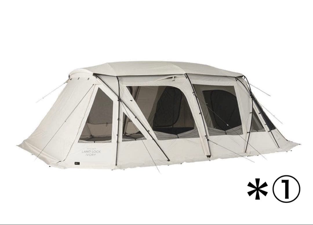 ＊①スノーピーク　パーフェクトランドロック　アイボリー