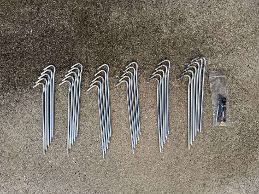 ＊①スノーピーク　パーフェクトランドロック　アイボリー