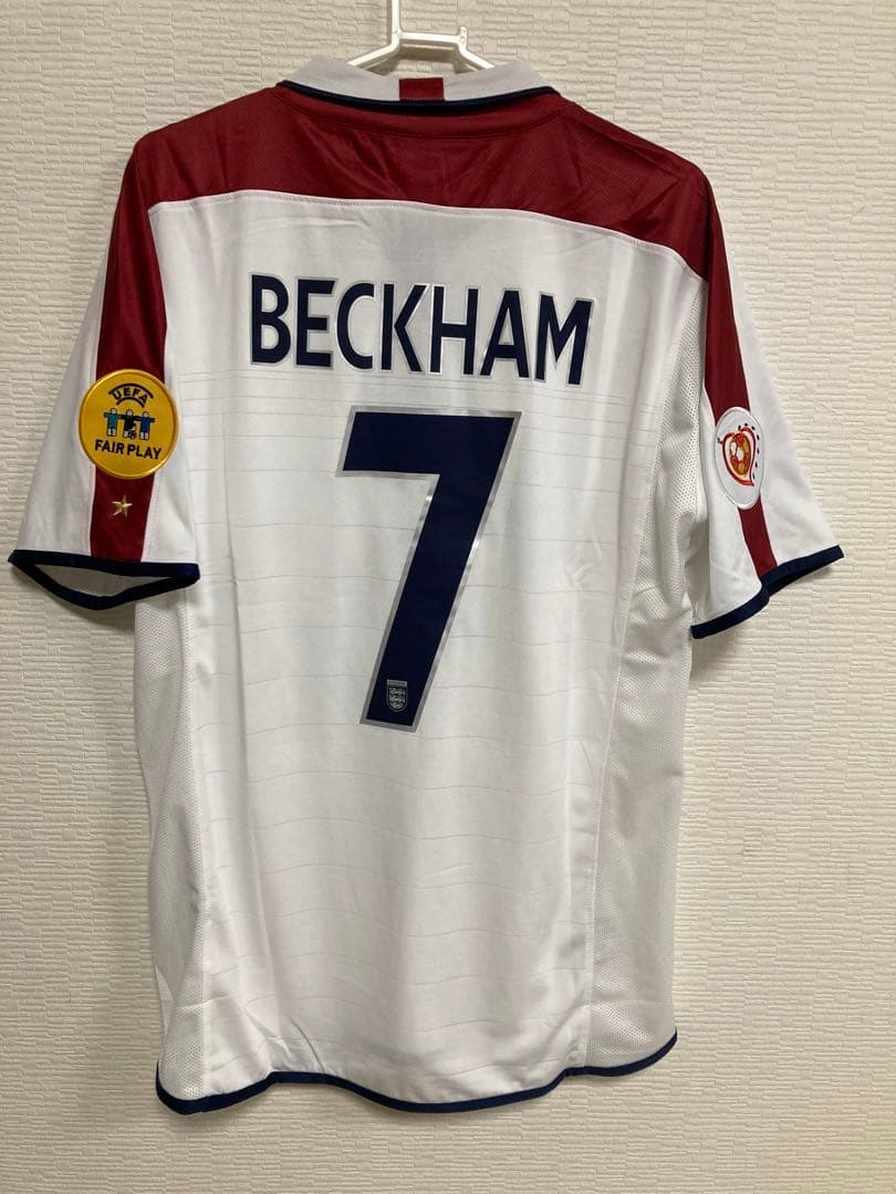 EURO2004 イングランド代表 デイビッド・ベッカム ユニフォーム（H）
