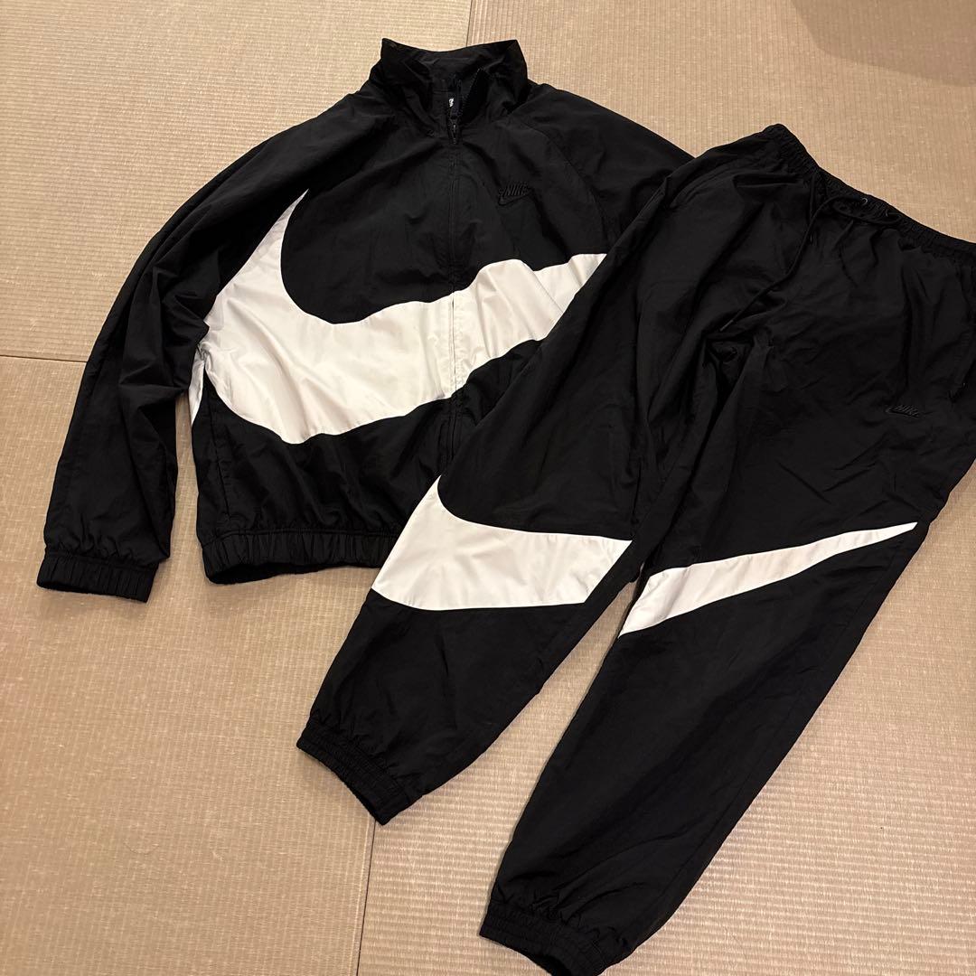 NIKE ナイロンジャケット ブラック/ホワイト