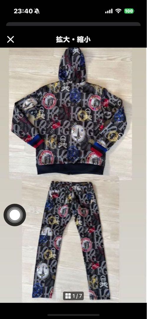 マークアンドロナ 上下セットMark and Rona