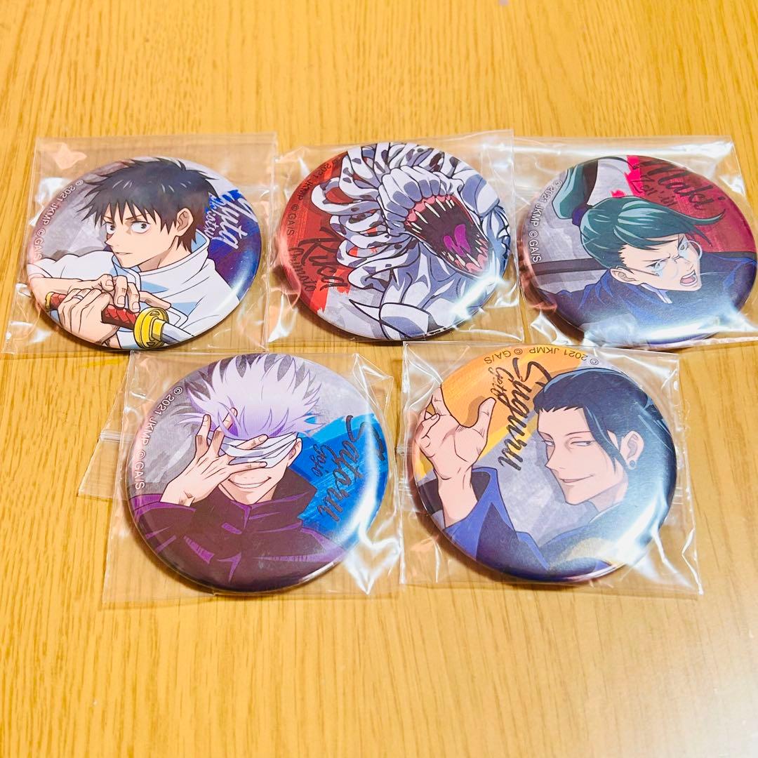 呪術廻戦0 大交流展 トレーディング缶バッジ 乙骨 里香 真希 五条 夏油