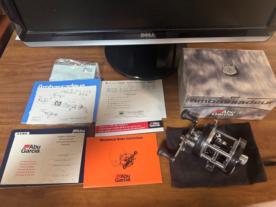 アンバサダー　5500Cパールブラック　アブガルシア