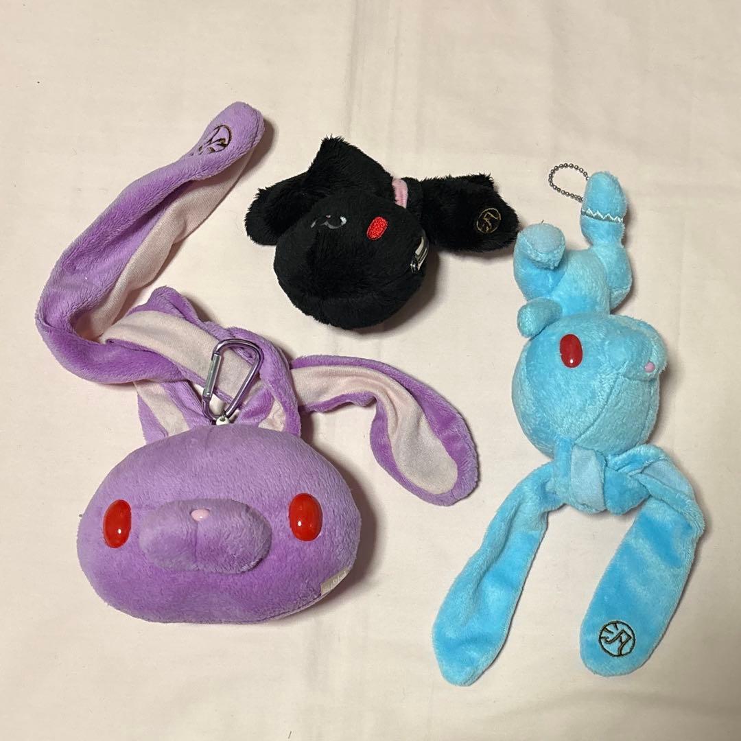 チャックスGP 汎用うさぎ ぬいぐるみ 3点セット