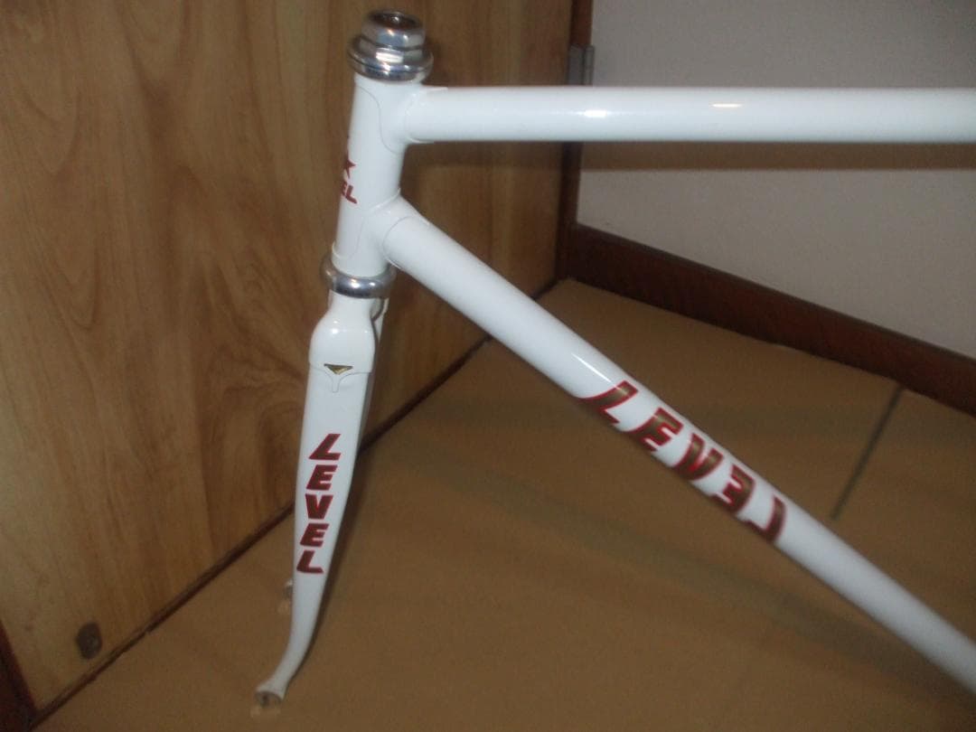 LEVEL ピストフレーム　2020年製造　クロモリ　フレーム njs　競輪