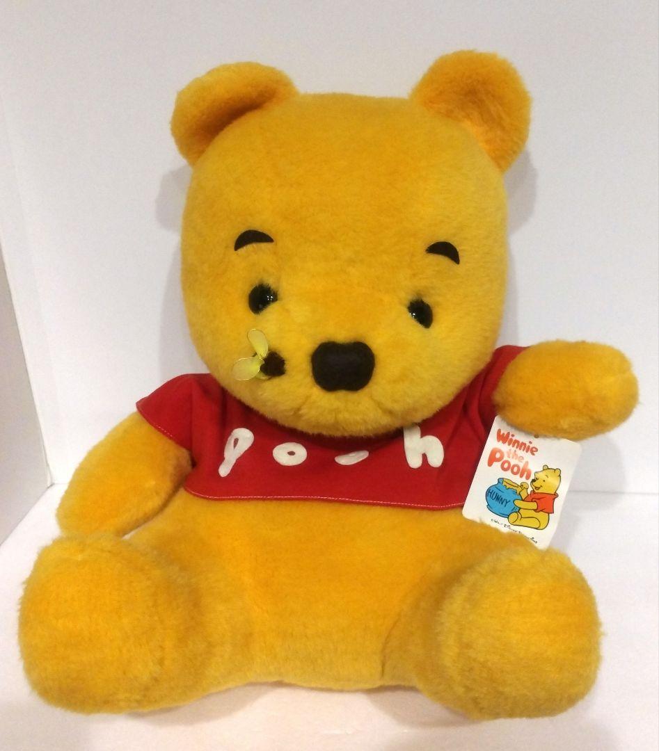 ディズニー くまのプーさん BIG ぬいぐるみ ミツバチ プーさん レトロ