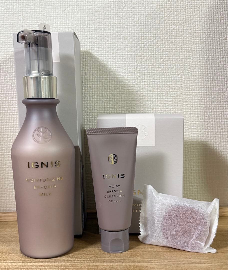 イグニス モイスチュアライジング エフフォーリア ミルク 新品 おまけ付き