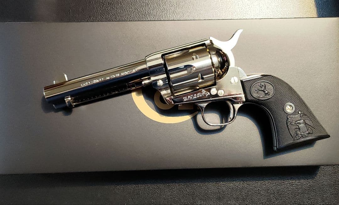 タナカ saa シングルアクションアーミー ニッケルフィニッシュ シビリアン