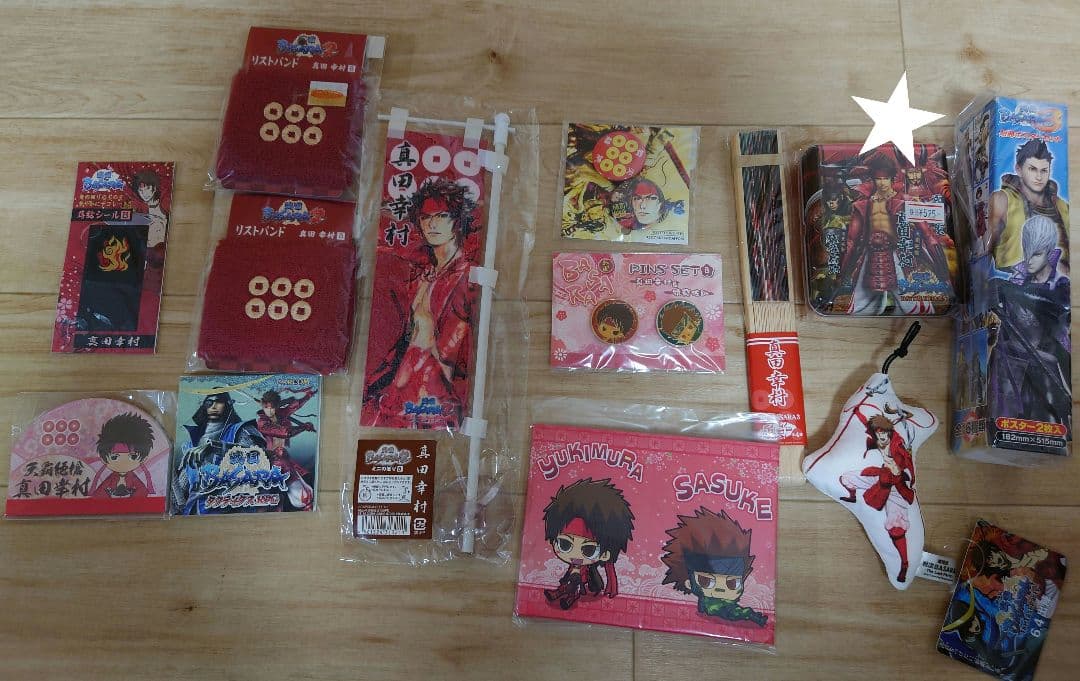 戦国BASARA　真田幸村　グッズまとめ売り　フィギュア有