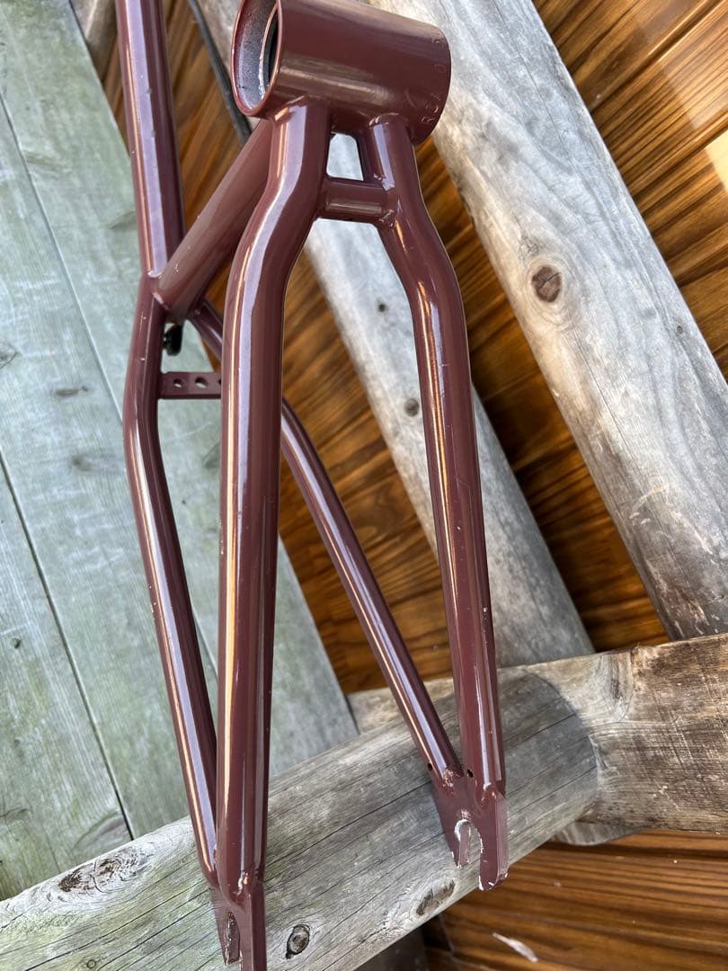 BMX フレーム LAMF SILVER FRAME 21”