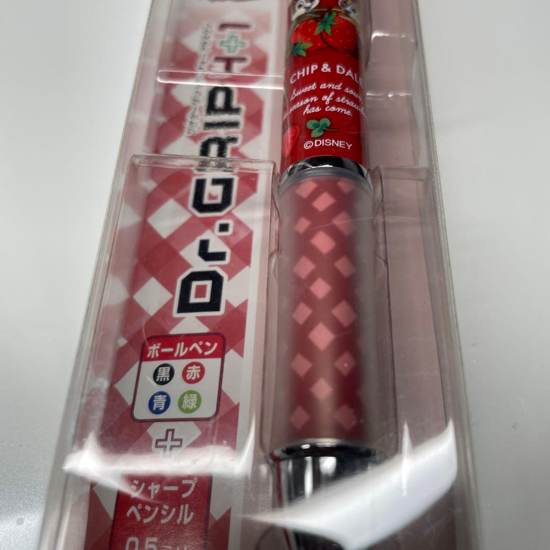 春人気　ディズニー限定完売ドクターグリップ　チップデール　いちご