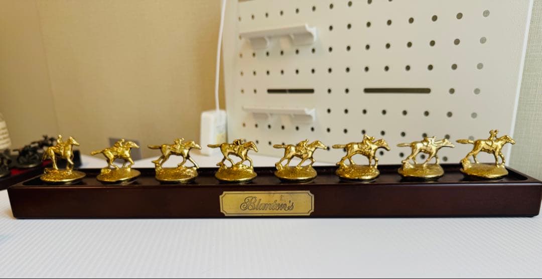 ブラントンBLANTON'S ゴールド　専用台座とキャップ8種類　インテリア