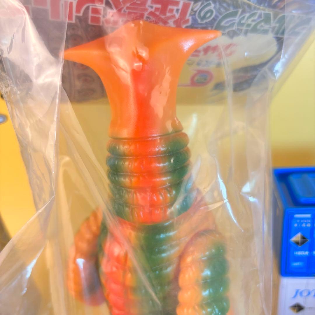 ブルマァク　サドラー　オレンジ　ソフビ　帰ってきたウルトラマン