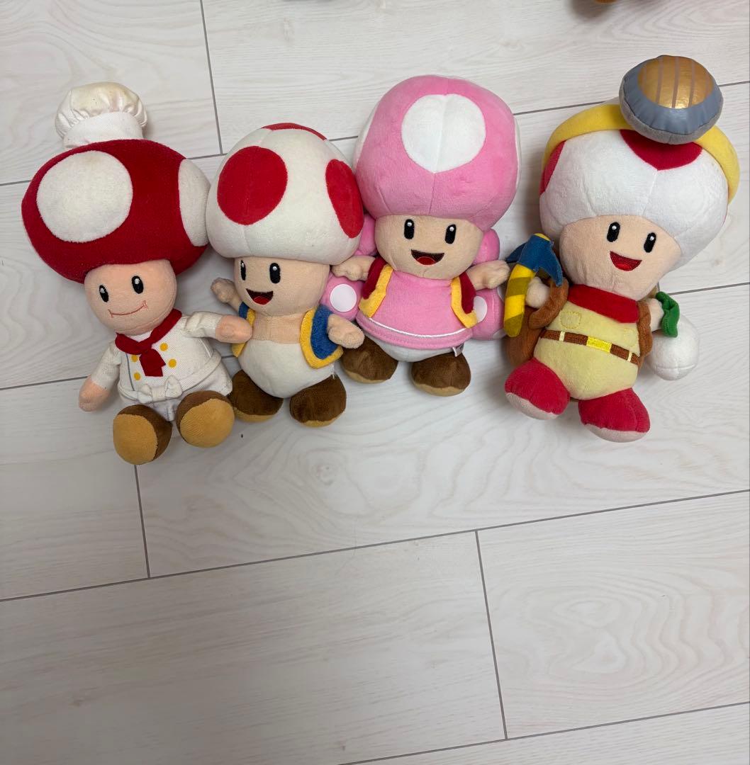 マリオキャラクターぬいぐるみセット