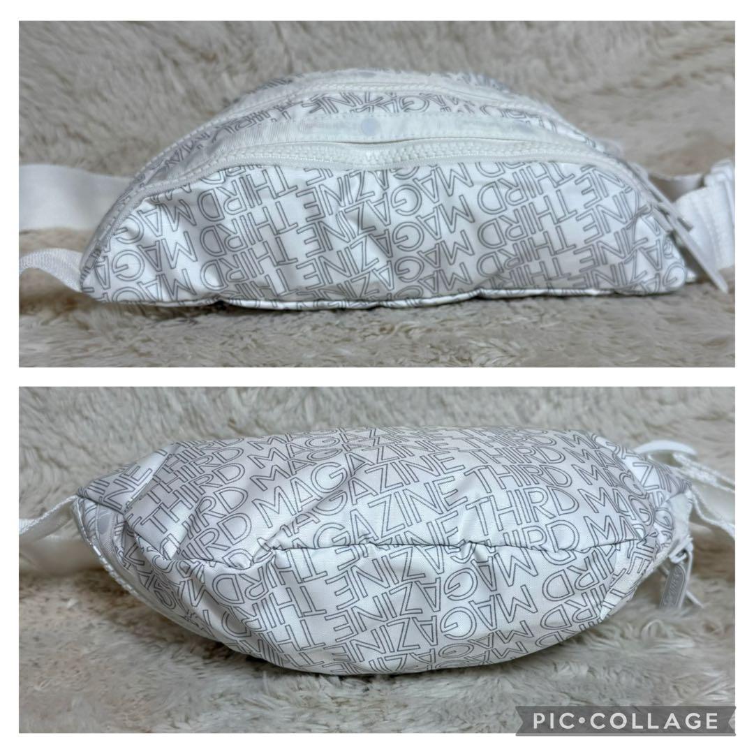 ほぼ新品 THIRD MAGAZINE×LeSportsac ウエストバッグ