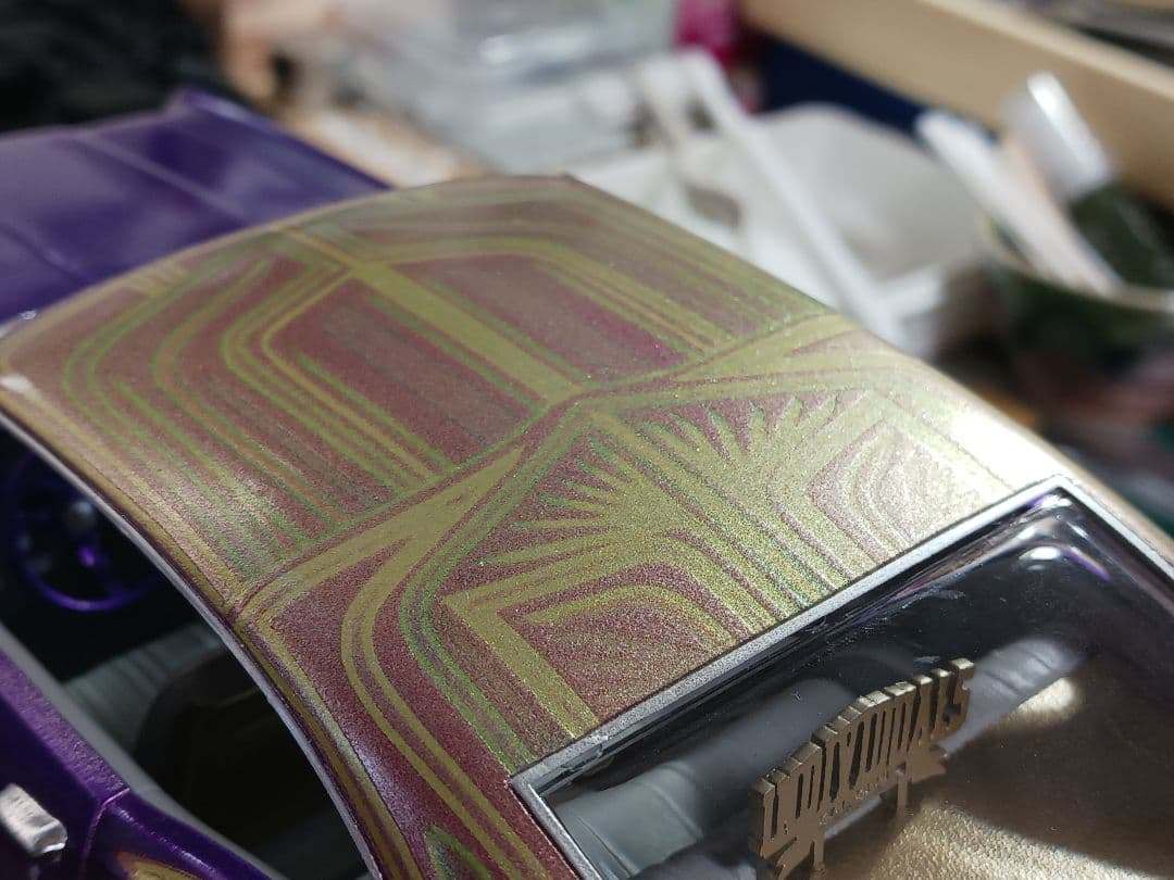 自動車 amt 1/25 1967 impala ss lowrider