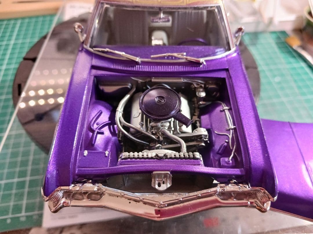 自動車 amt 1/25 1967 impala ss lowrider