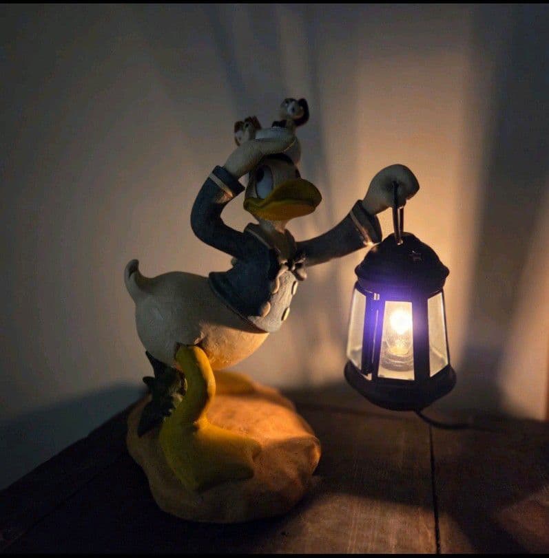 ドナルドダック チップ＆デール ビンテージ インテリアライト テーブルランプ