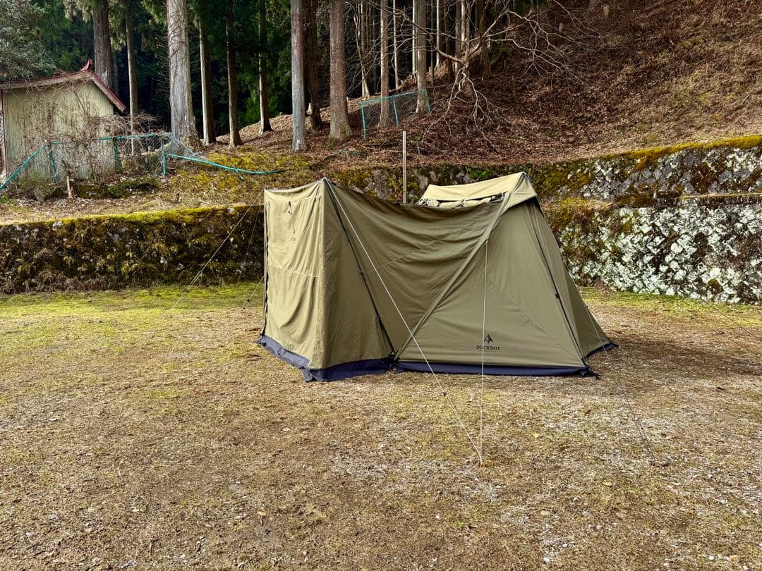 DUCKNOT ハンティングヘキサT/C SW2022 OD インナーテント付き