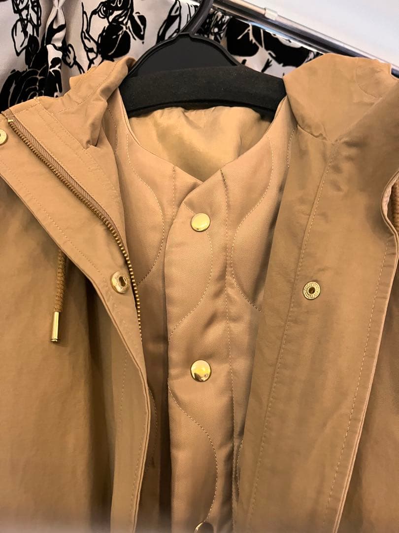 ［定価4.5万円]soeur7 スコットクラブ　モッズコート　フード付き