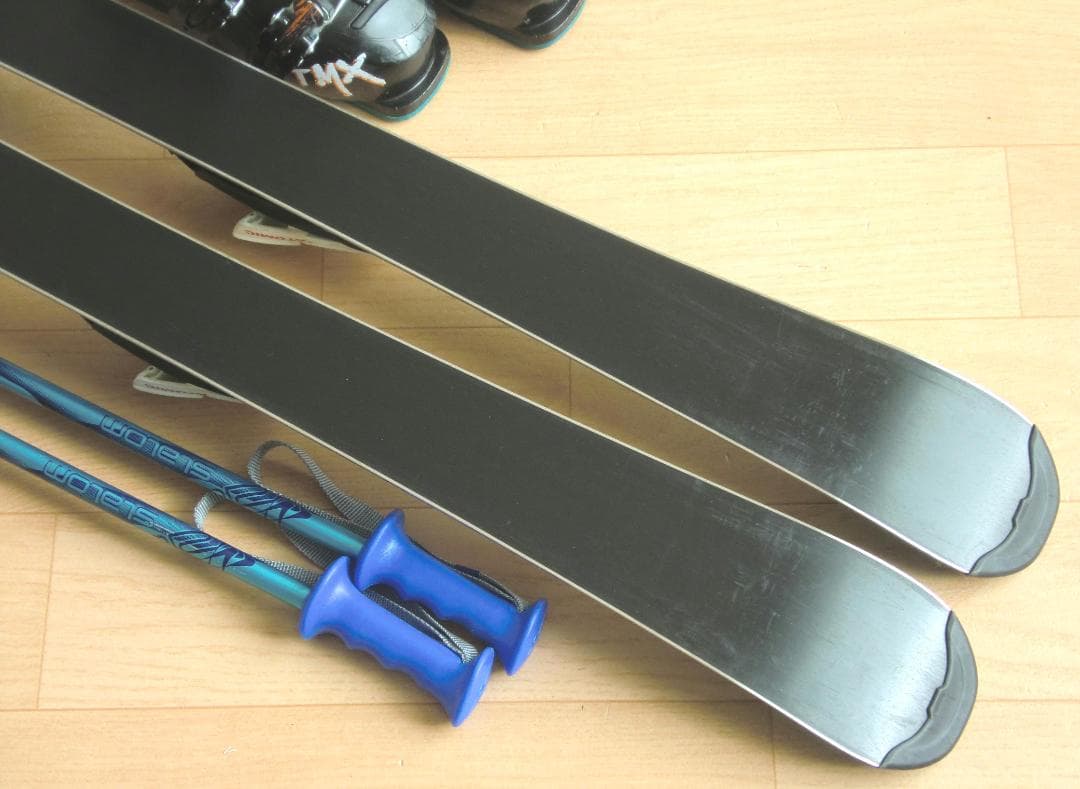 ■■送料無料■ATOMIC■子供用スキー4点セット■100/19.5■WAX■■