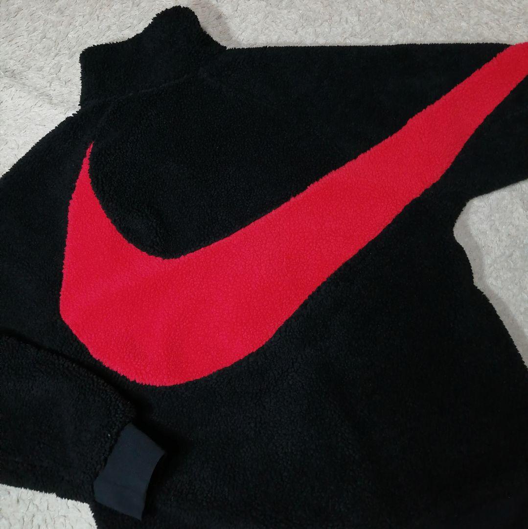 ★ナイキ★リバーシブルジャケット ボアフリースパーカー XL ナイロンジャケット