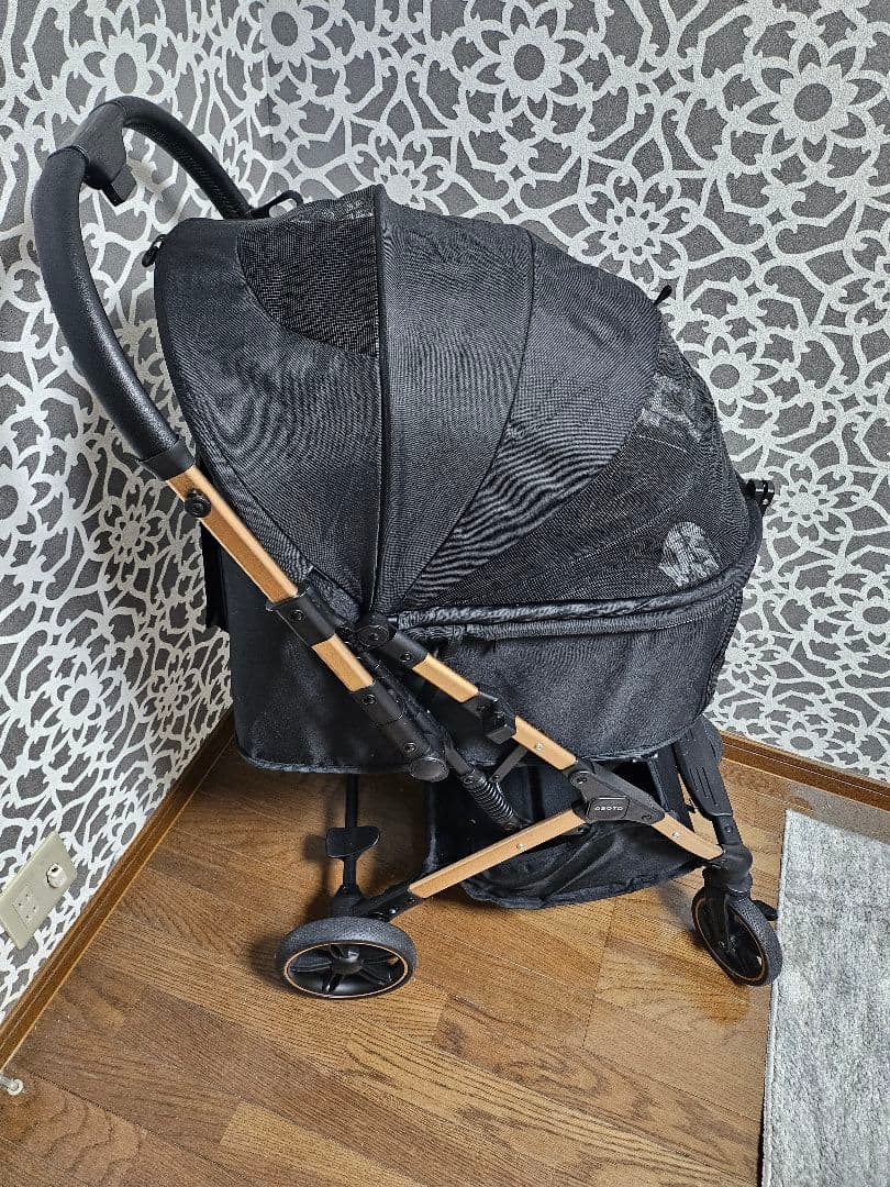 ジェックス　OSOTO GRACE QC ペットカート ブラック