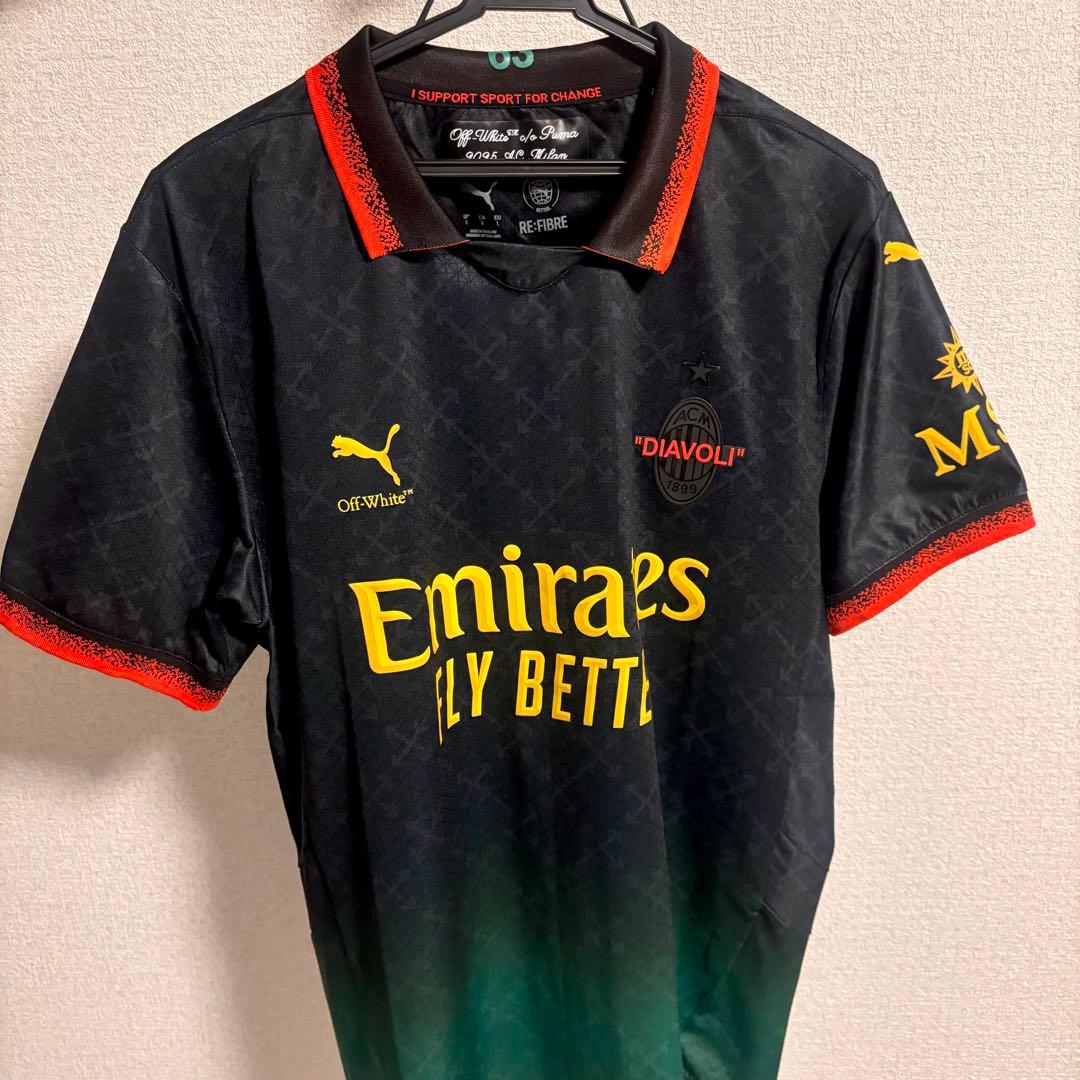 PUMA オフホワイト ACミランユニホーム