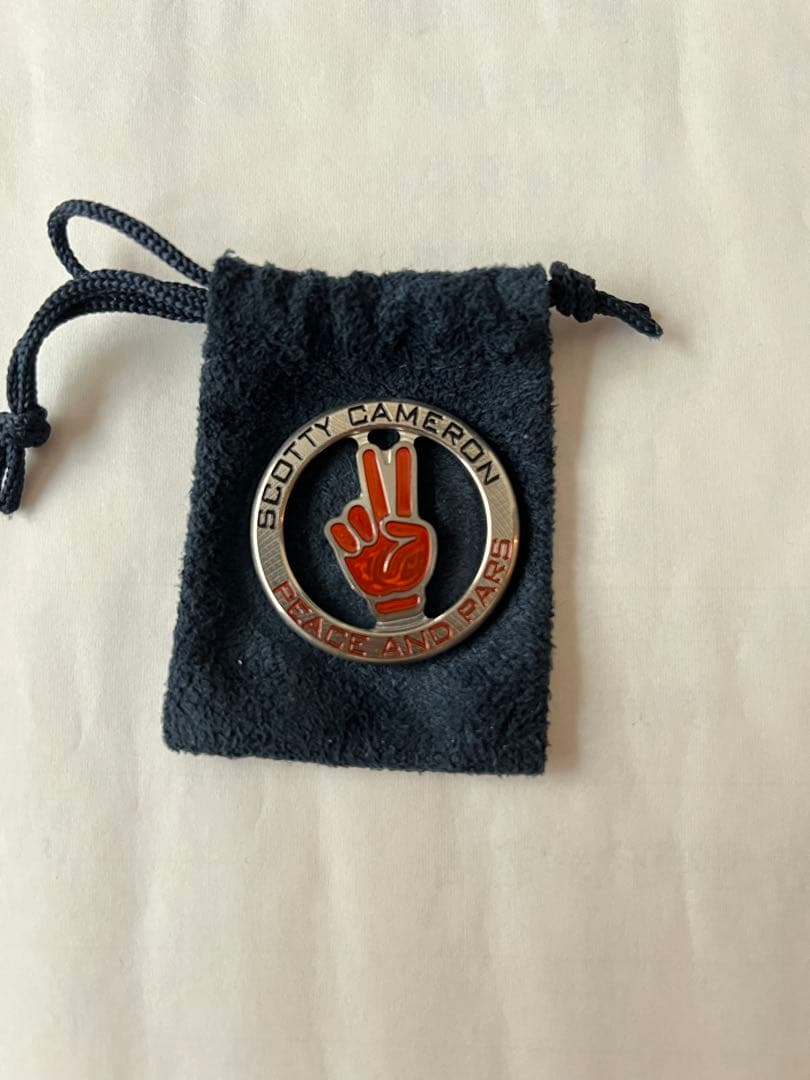 SCOTTY CAMERON ピースサイン マーカー