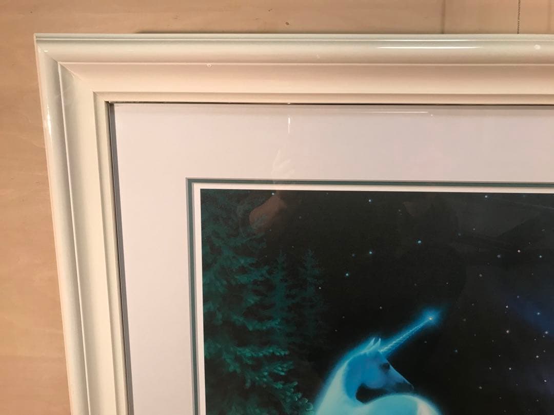 カーク・レイナート「サイレントナイト」シルクスクリーン＋手彩色　直筆サイン有り