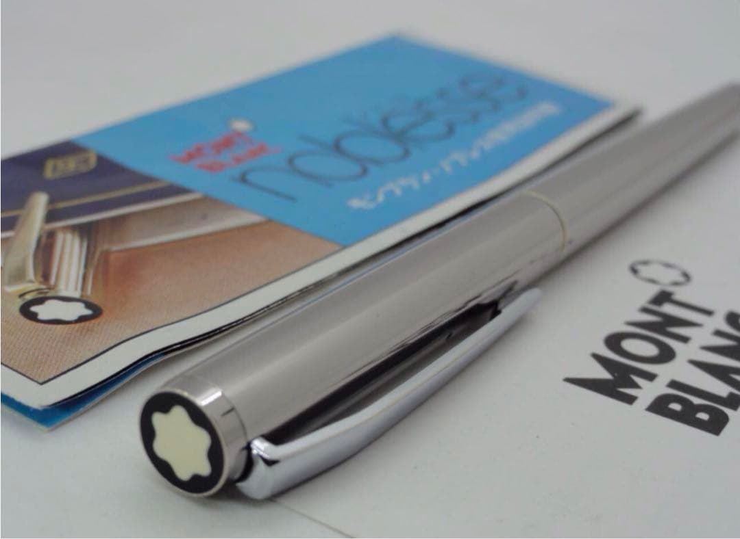 ⭐️モンブラン万年筆⭐️特注バフ仕上げ★鏡面仕上げの輝き際立つ極上ノブレスNo112