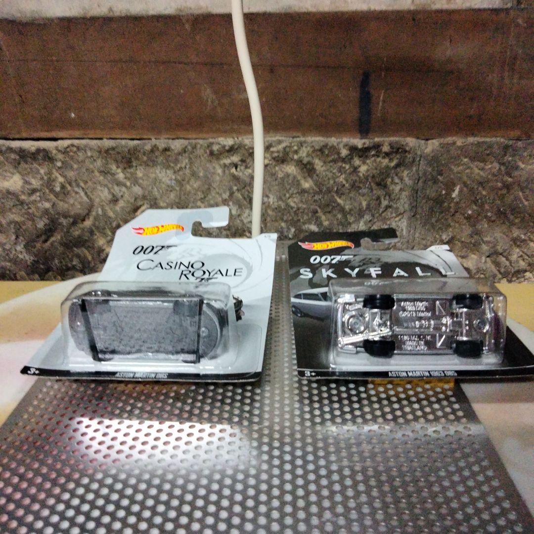 007　歴代5台セット　ホットウィール　ミニカー　ジェームズボンド　未開封品