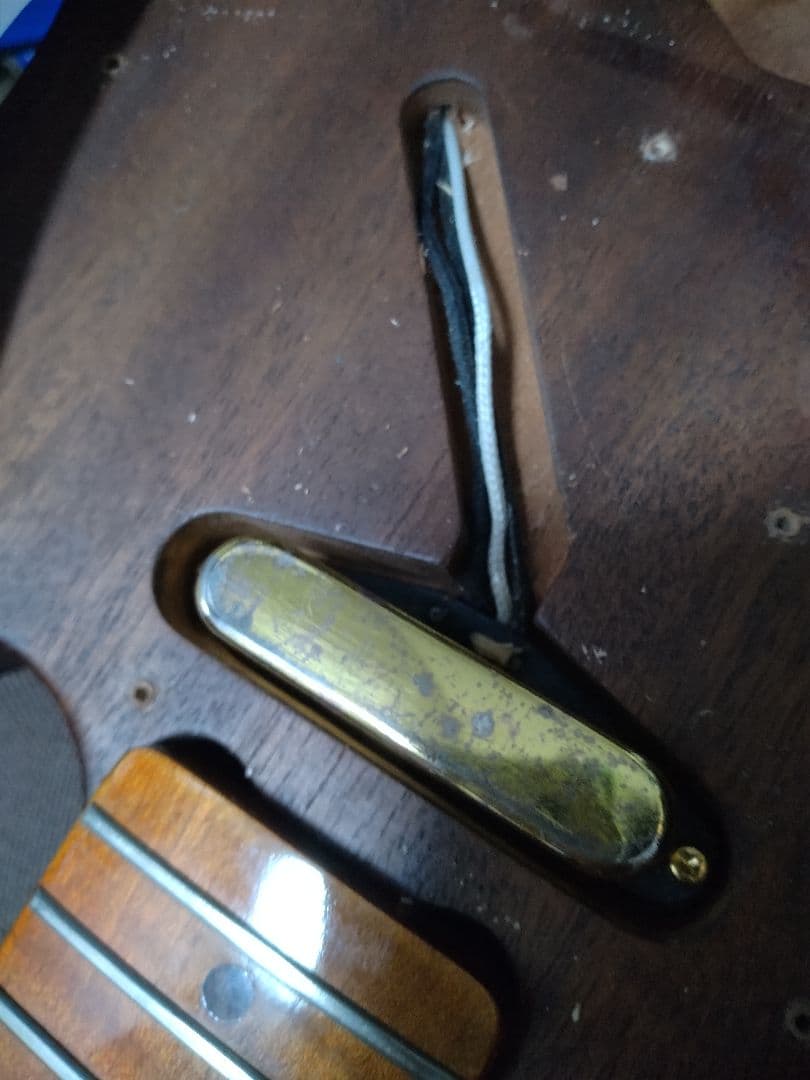 コンポーネント ホローボディゴールドパーツ テレキャスター