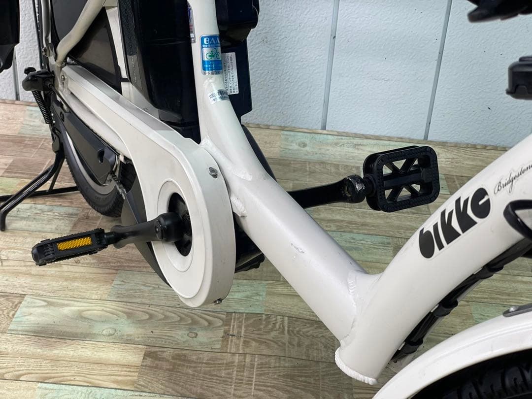 3070ヤマハ12.8アンペア3人乗り対応20インチ子供乗せ　電動アシスト自転車