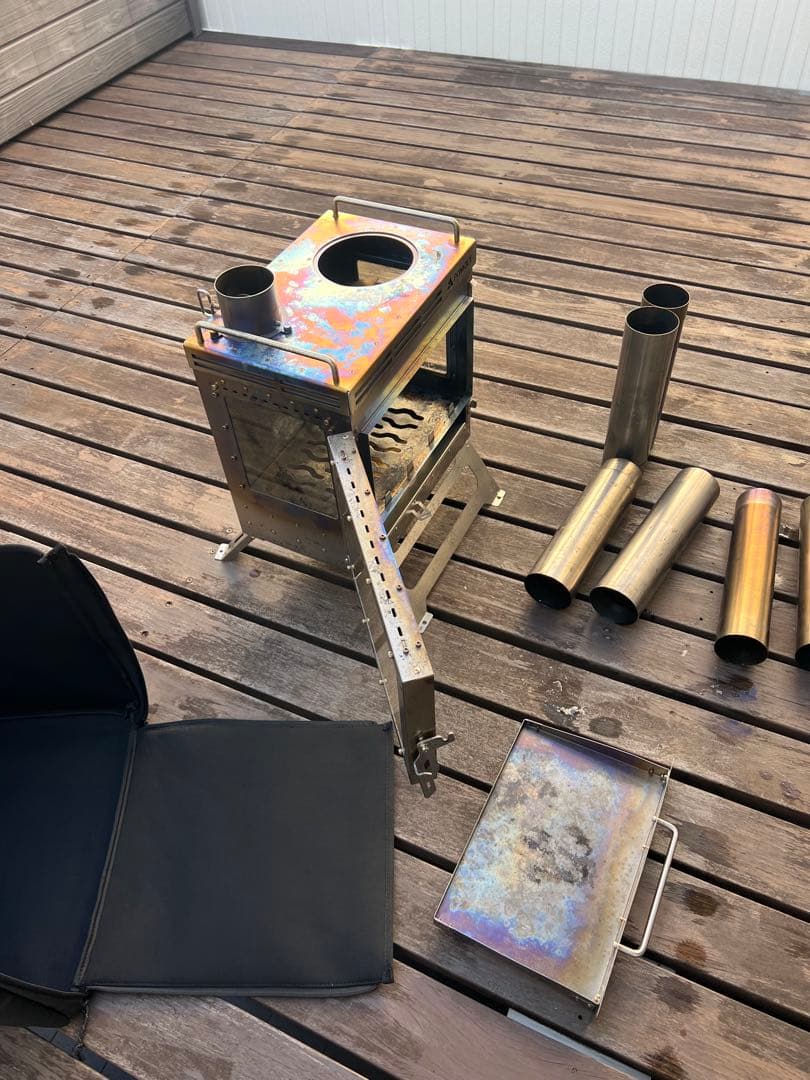 POMOLY ポモリー　Dweller Max Ti 3 チタン薪ストーブ