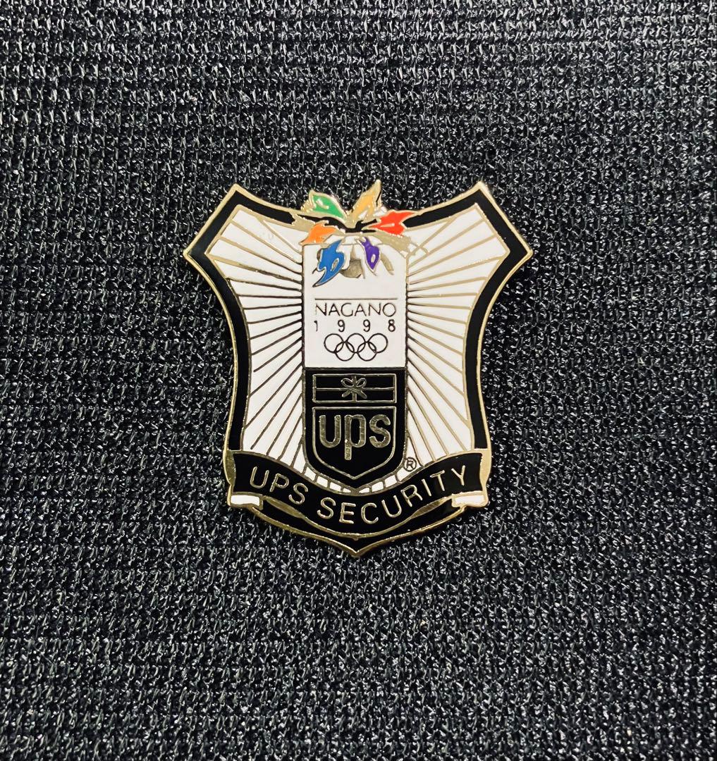 1998長野オリンピック ピンバッジ/セキュリティ