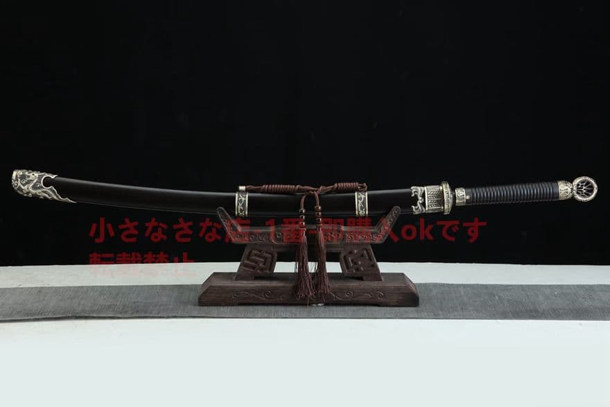 26寸定坤神刀（黒檀金）武具　刀装具　日本刀　模造刀 居合刀