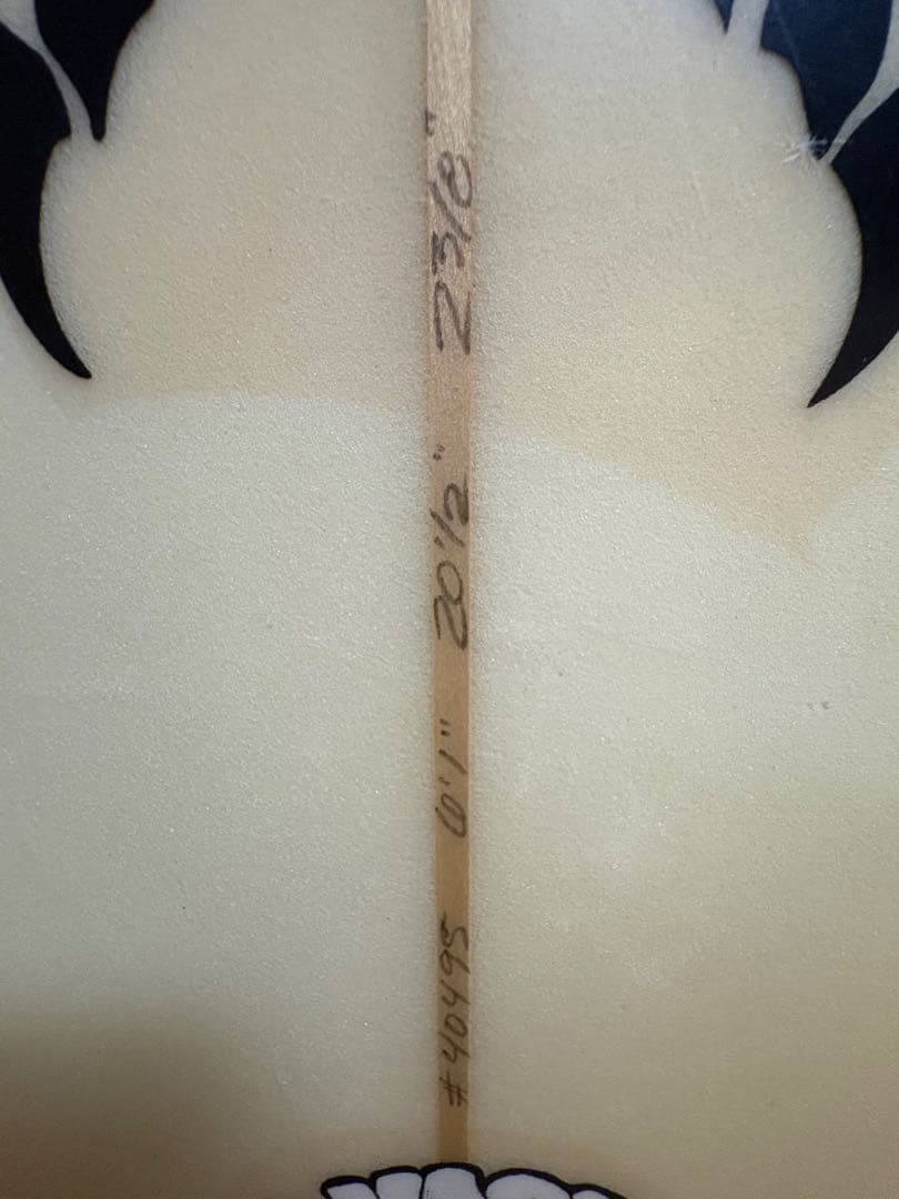 メイヘムサーフボード 炎デザインフィッシュ