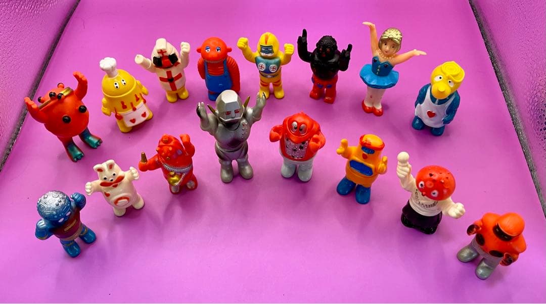 ぜんいん集合 ロボットがっこう 16体コンプリートセット 台紙付き ポピー 極美